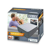 Intex 64418 - Colchón hinchable Dura-Beam Plus ComfortPlush 152 x 203 x 56 cm