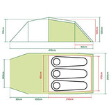 Coleman Tasman 3 - Tienda Túnel (3 personas)