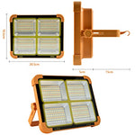 100W Foco LED Recargable 336 LEDs / Panel Solar