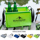 Northridge Gear - Cubo Plegable 15L Verde