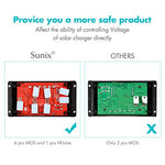 Controlador de carga Inteligente de Panel Solar,20A 12V-24V ,Puerto USB, pantalla LCD protección de sobrecarga