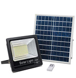 Kit de Luz Solar Exterior con Mando a Distancia 100W, Luz Neutra 4000K, Lámpara Solar 180 LEDS