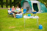 CAMPINGAZ Party Grill 400 - Barbacoa (2000 W, Barbacoa de Contacto, Gas Natural, Piezo, Azul, Alrededor)