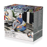 BESTWAY 75075 - Sillón Hinchable de camping niños juvenil Graffiti