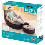 Intex 68564NP Sillón y Reposapiés hinchable 102 x 137 x 79 cm