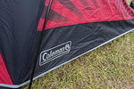 Coleman Blackout für 4 Personen Tienda de campaña, Unisex Adulto, Rojo-Gris, 340x260x140 cm