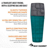 SEA TO SUMMIT Traveller Tri-L Left Zip Funda para Saco de Dormir Adultos Unisex