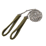 Portátil Motosierra de Mano con Mango de Paracord Plegable Sierra de Acero Inoxidable Para Ramas Y Pequeños ÁRboles Supervivencia Camping Jardin (36inch-16 dientes)