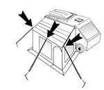 Bo-Camp - Set de 3 Cuerdas de fijación para Avances, Toldos y Tiendas