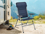 Lot de 2 chaises de camping XXL rembourré – pliable et léger – Fauteuil relax stable avec confort