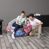 BESTWAY 75075 - Sillón Hinchable de camping niños juvenil Graffiti