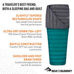 SEA TO SUMMIT Traveller TrII-R Left Zip Funda para Saco de Dormir Adultos Unisex