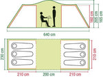 Coleman Ridgeline Plus Six Man Tent