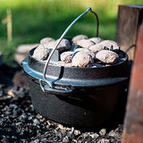 BBQ-Toro Dutch Oven- Edición Especial con Caja de Madera y Elevador de Tapa + Pequeña Sorpresa | Curado