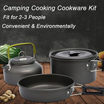 AUTOPkio Juego Cocina para Camping 3 comensales