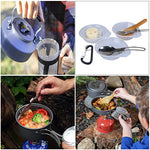 AUTOPkio Juego Cocina para Camping 3 comensales