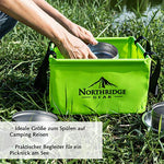 Northridge Gear - Cubo Plegable 15L Verde