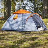 Lumaland Tienda de campaña Familiar Light Pop Up 3 Personas Camping Acampada Festival 220 x 220 x 130 cm Azul